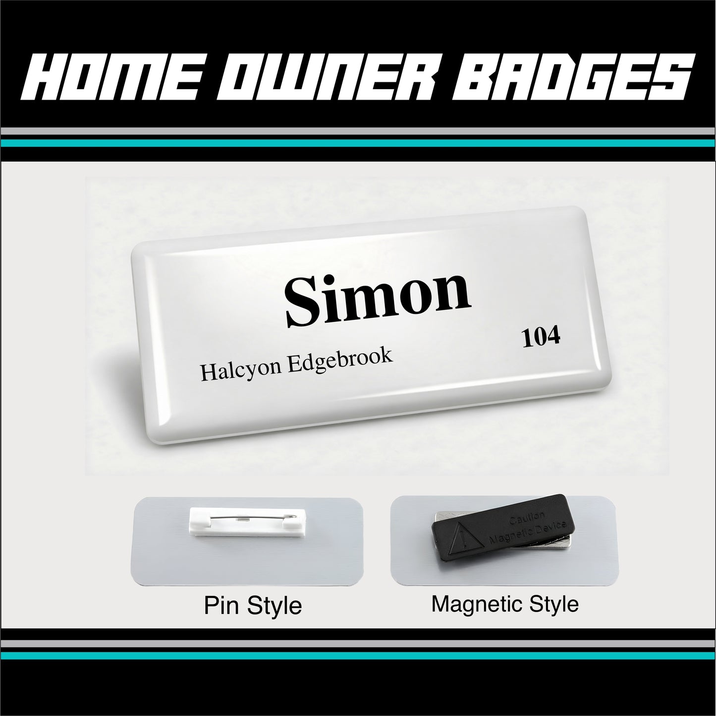 Name Badges | Home Owners