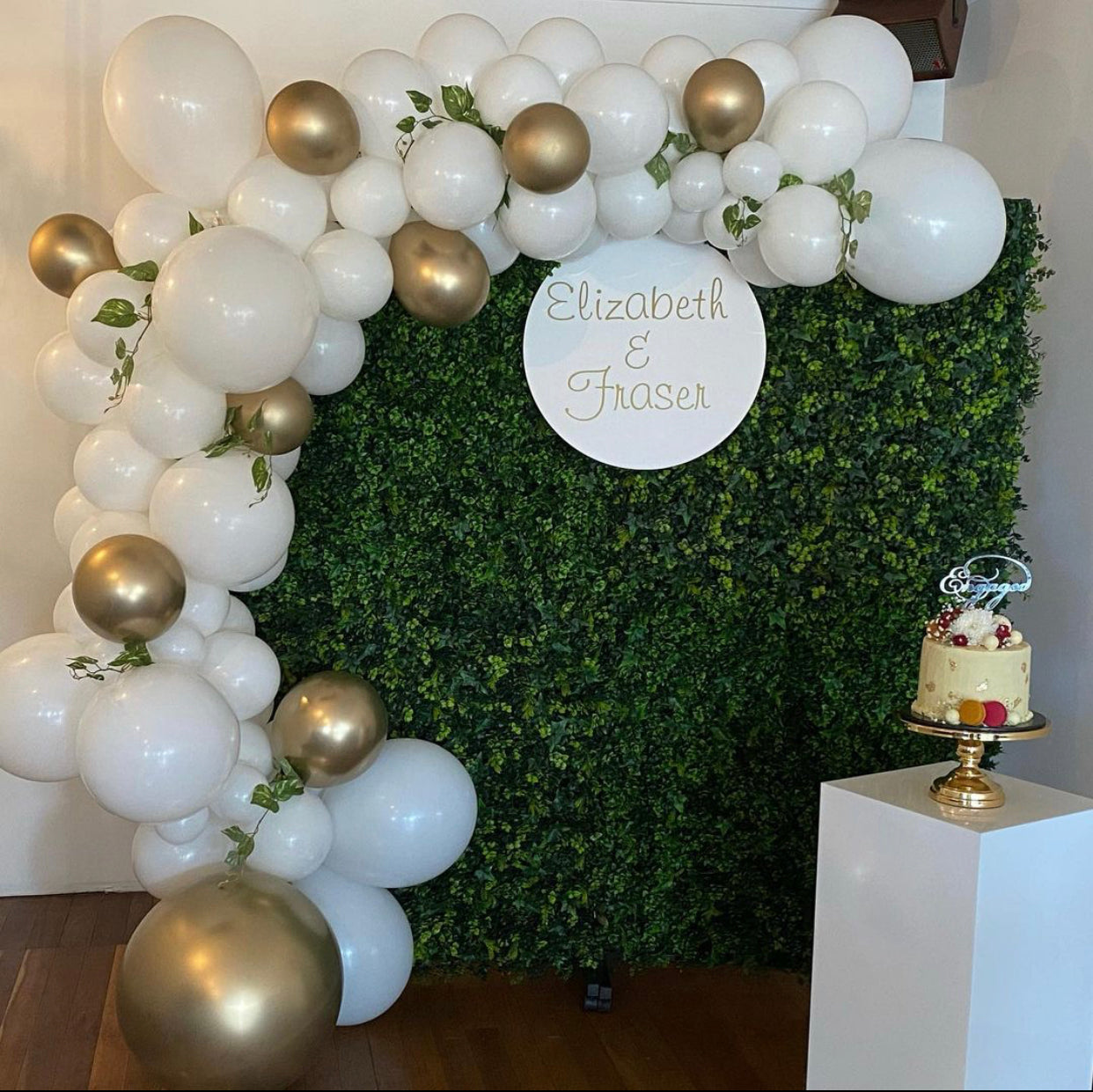 Acrylic Event Circles Gold Coast