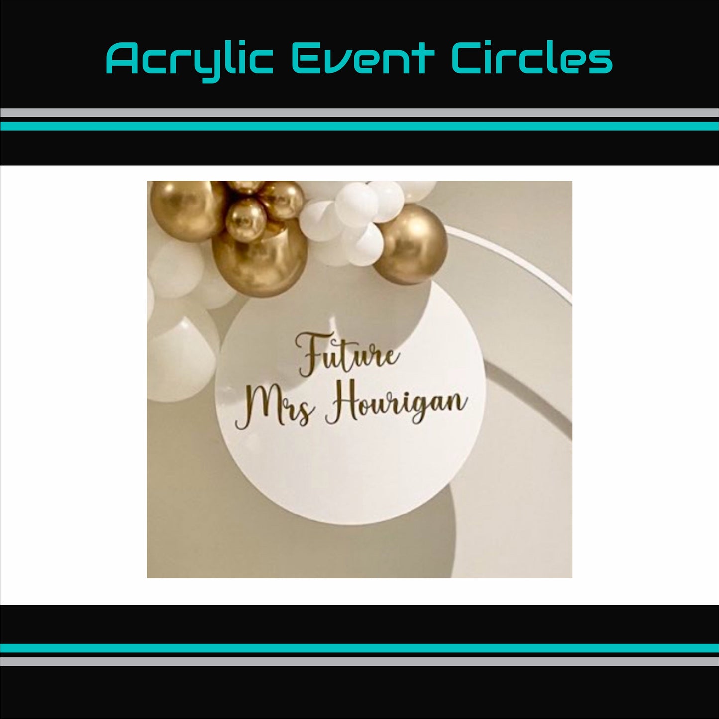 Acrylic Event Circles
