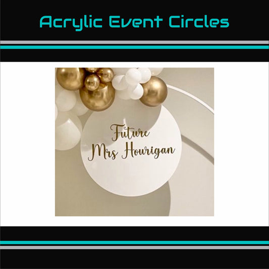 Acrylic Event Circles