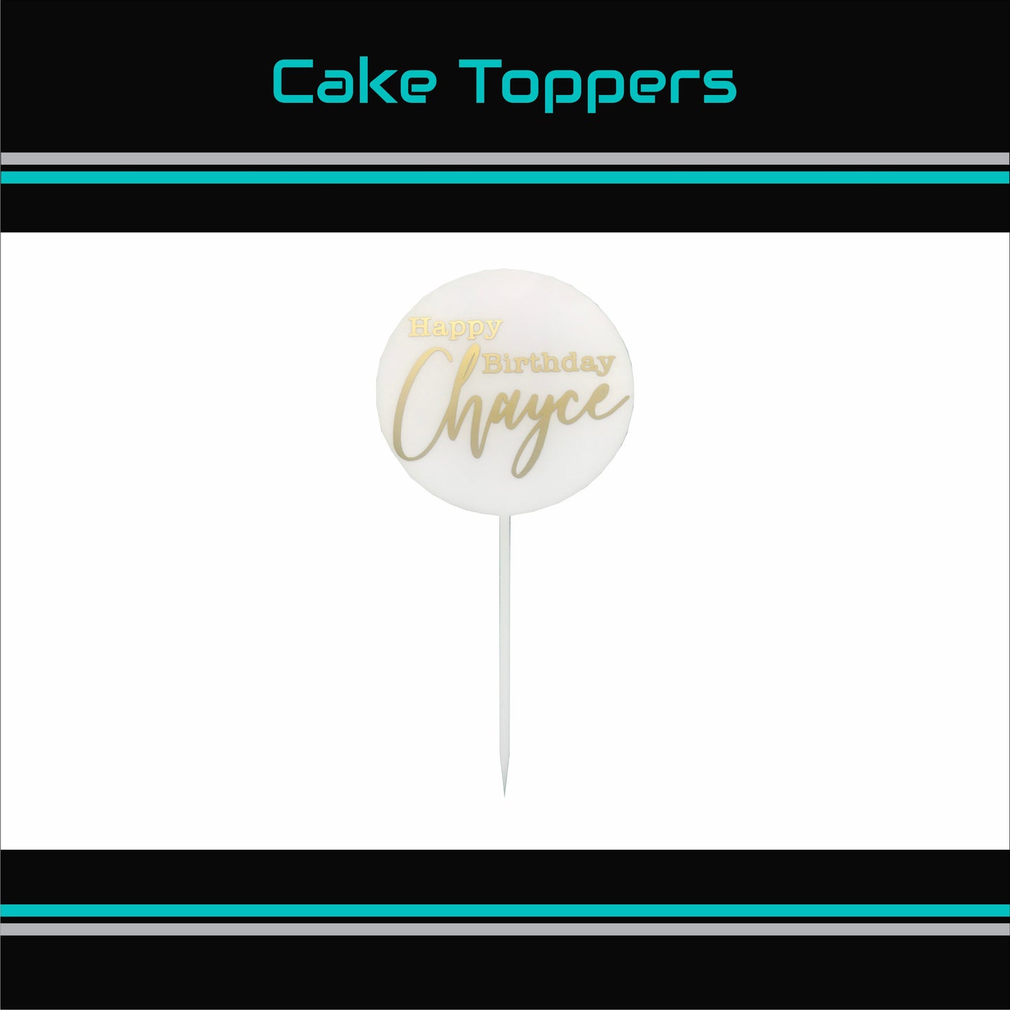 Cake Toppers - Perfect For Any Cake