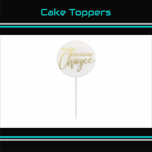 Cake Toppers - Perfect For Any Cake