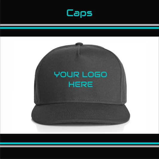 Custom Text or Logo Snap back Cap
