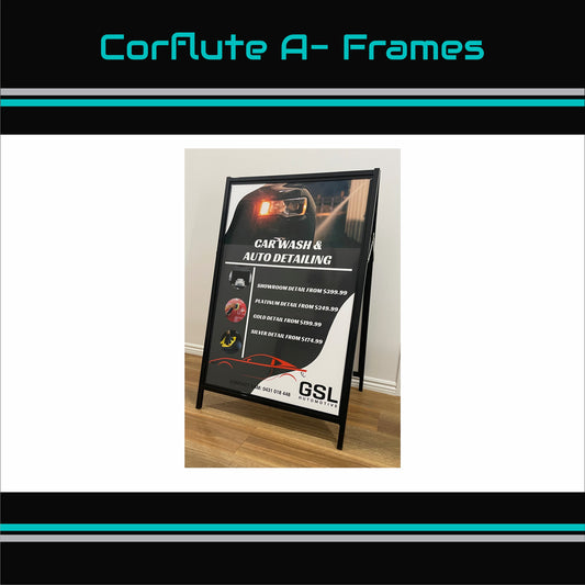 A Frames - Corflute Insert