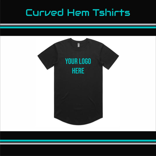 Curved Hem Tshirt