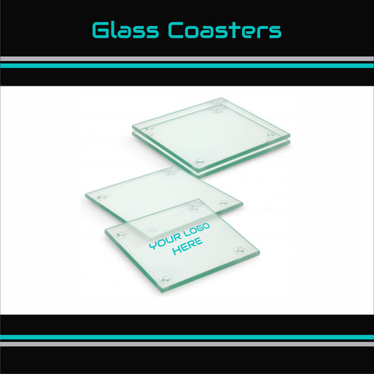 Glass Coasters Set Of 4