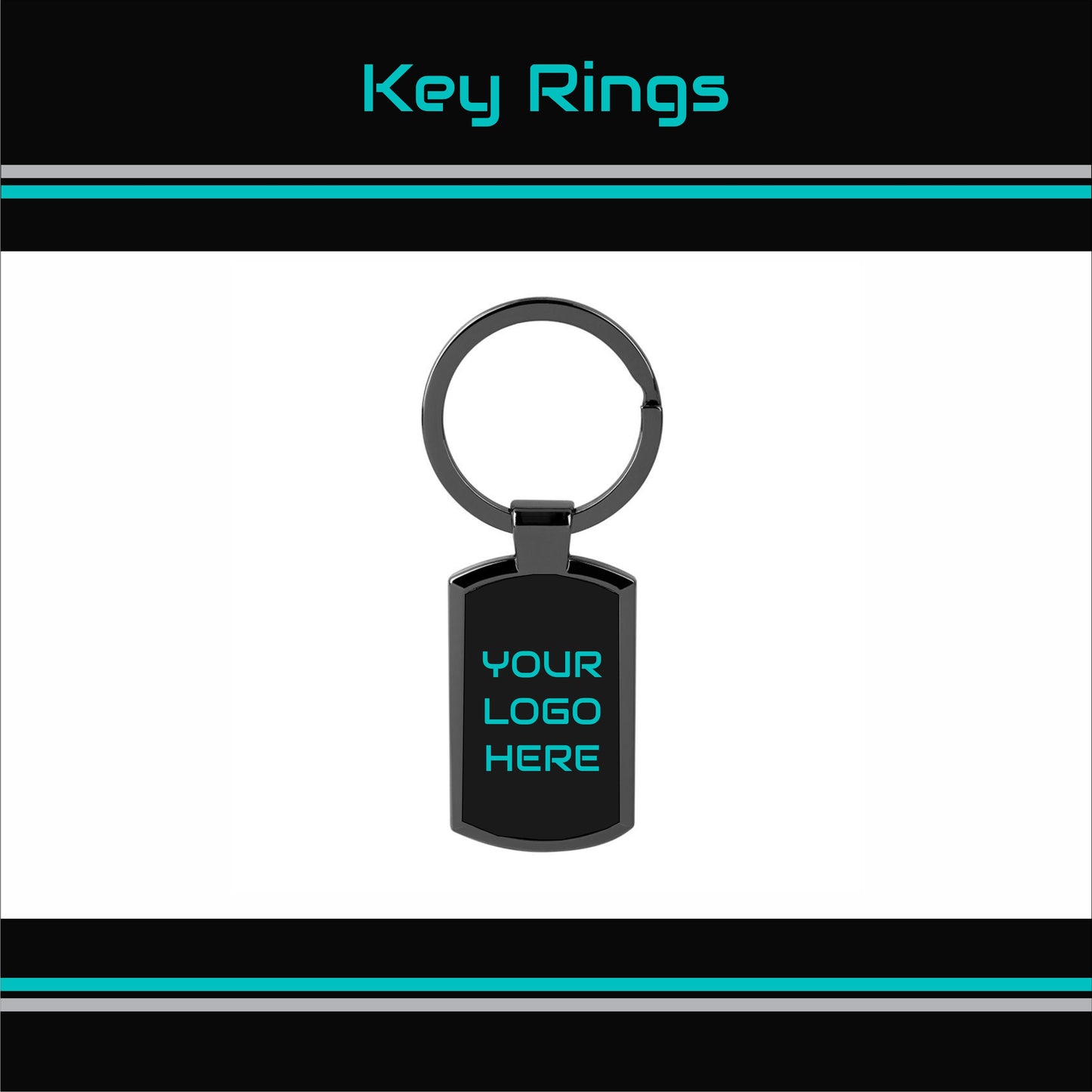 Personalised key rings