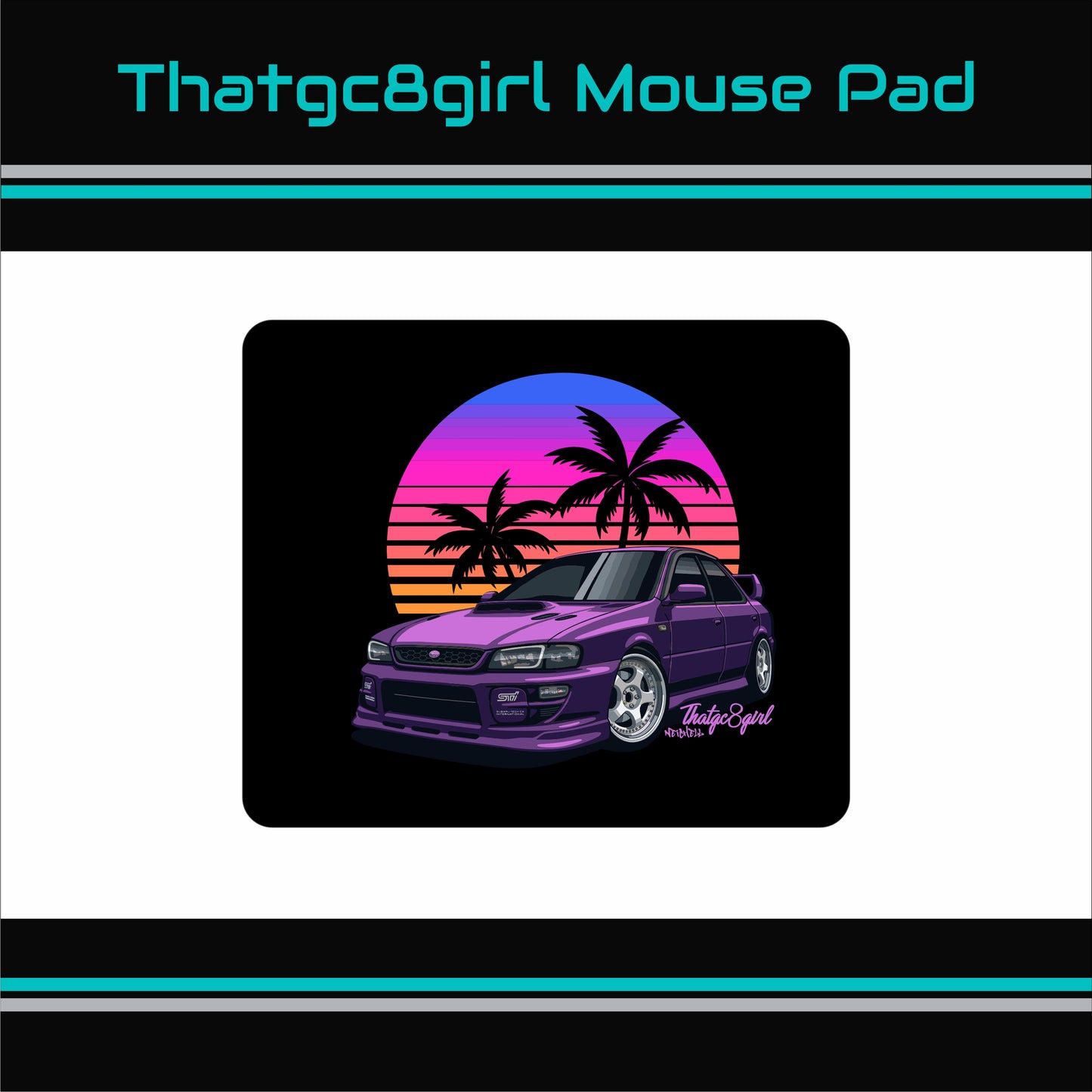 THATGC8GIRL MOUSE PAD