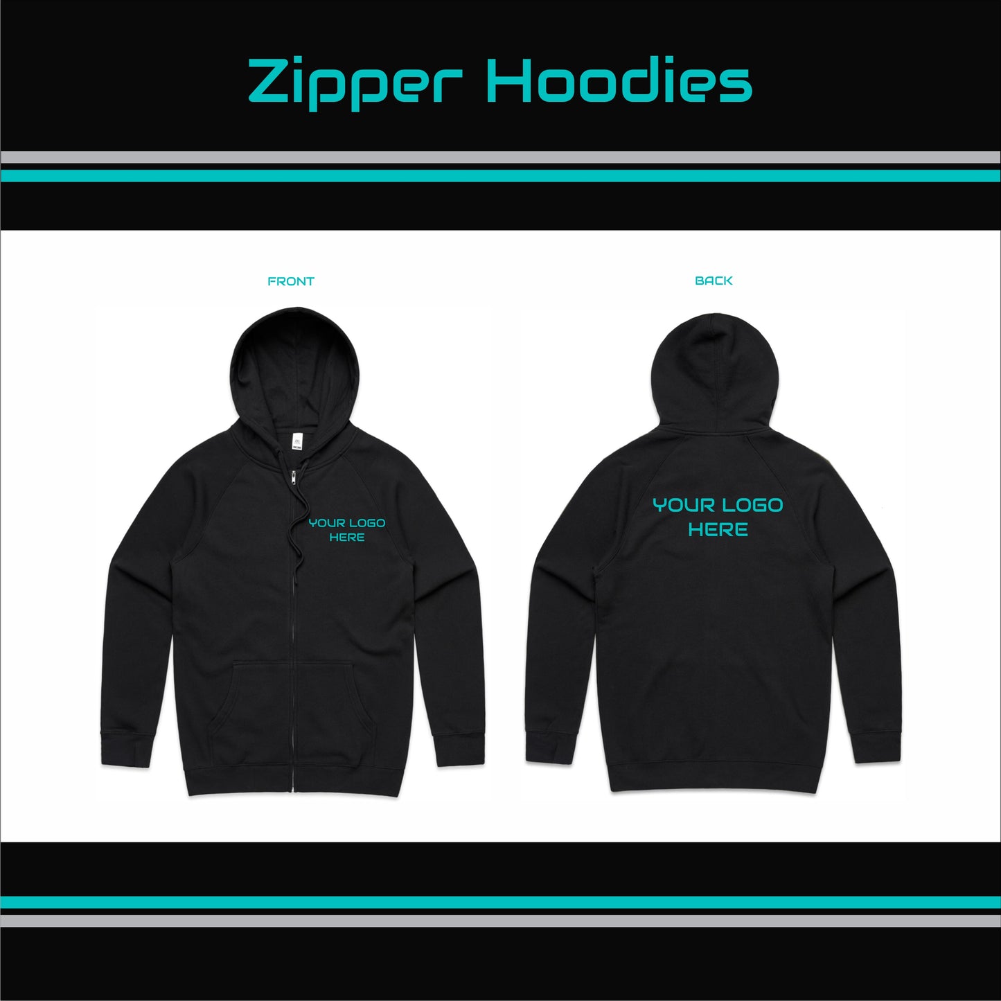 Zipper Hoodies
