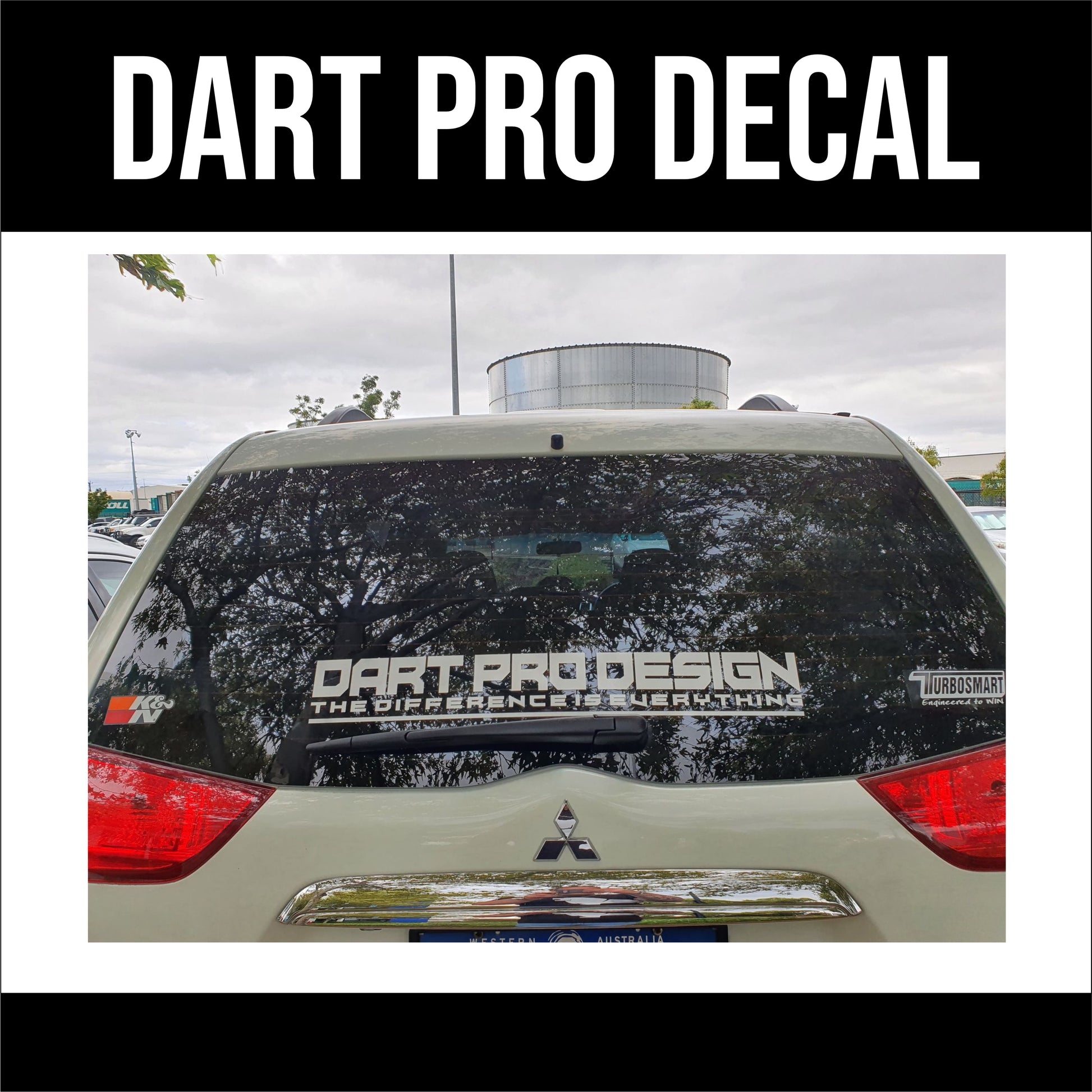 Gold Coast Dart Pro Design Sticker Decal