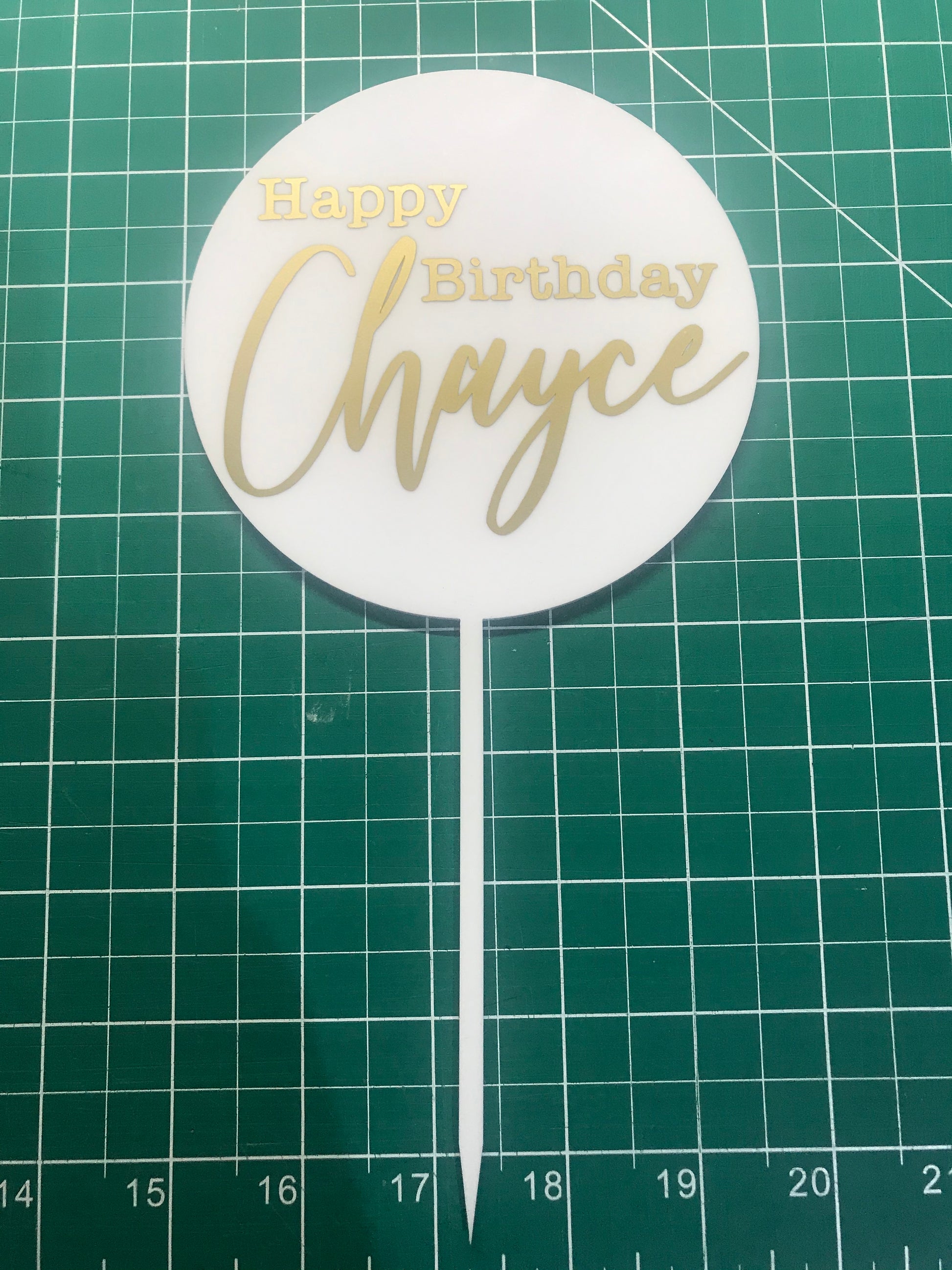 Gold Coast Cake Toppers